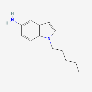 1-Pentyl-1h-indol-5-amine