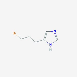 5-(3-bromopropyl)-1H-imidazole