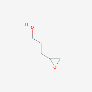 molecular formula C5H10O2 B13627718 Oxirane, 3-hydroxypropyl- CAS No. 21915-56-0