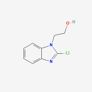 molecular formula C9H9ClN2O B1362779 2-(2-Chloro-benzoimidazol-1-yl)-ethanol CAS No. 40019-65-6