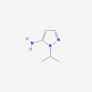 molecular formula C6H11N3 B1362780 1-isopropyl-1H-pyrazol-5-amine CAS No. 3524-16-1