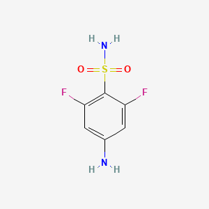 4-Amino-2,6-difluorobenzenesulfonamide