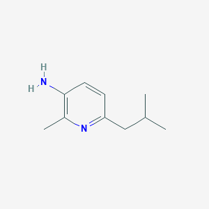 6-Isobutyl-2-methylpyridin-3-amine