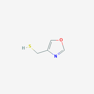 molecular formula C4H5NOS B13627839 (1,3-Oxazol-4-yl)methanethiol 