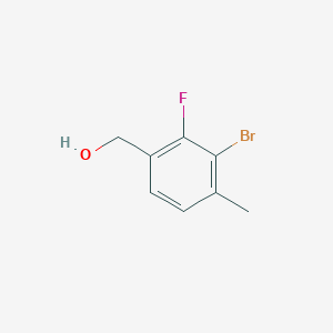 (3-Bromo-2-fluoro-4-methylphenyl)methanol