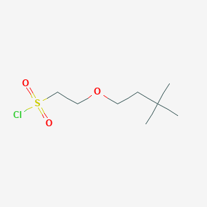 2-(3,3-Dimethylbutoxy)ethane-1-sulfonyl chloride