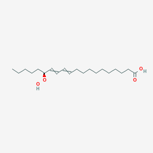 molecular formula C20H36O4 B136279 (15S)-15-hydroperoxyicosa-11,13-dienoic acid CAS No. 145375-41-3