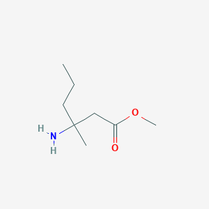 Methyl 3-amino-3-methylhexanoate