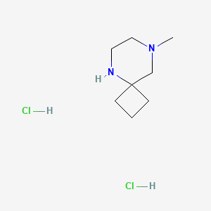 8-Methyl-5,8-diazaspiro[3.5]nonanedihydrochloride