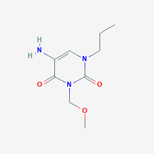 5-Amino-3-(methoxymethyl)-1-propylpyrimidine-2,4(1h,3h)-dione