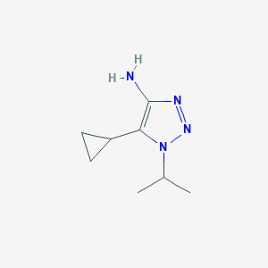 5-Cyclopropyl-1-isopropyl-1h-1,2,3-triazol-4-amine