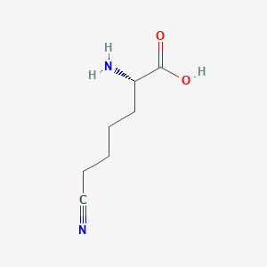 Norleucine, 6-cyano-