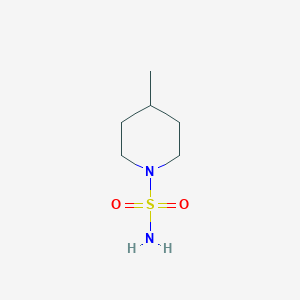 molecular formula C6H14N2O2S B13628138 4-Methylpiperidine-1-sulfonamide 