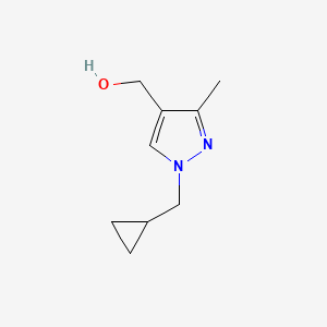 1-(cyclopropylmethyl)-3-methyl-1H-Pyrazole-4-methanol