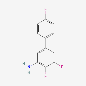 2,3-Difluoro-5-(4-fluorophenyl)aniline