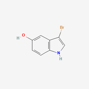 molecular formula C8H6BrNO B13628244 3-bromo-1H-indol-5-ol 