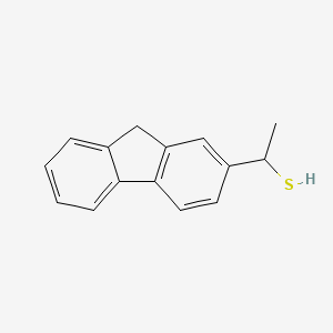 1-(9h-Fluoren-2-yl)ethanethiol