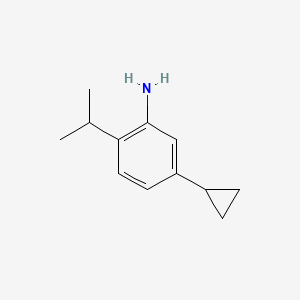 5-Cyclopropyl-2-isopropylaniline