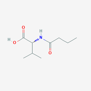 (R)-2-Butyramido-3-methylbutanoic acid