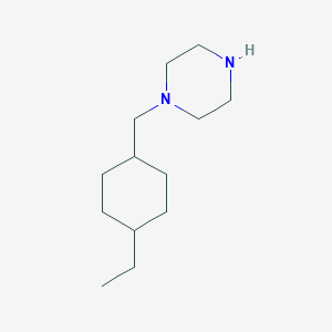 1-((4-Ethylcyclohexyl)methyl)piperazine