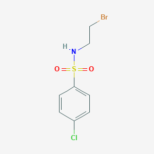 molecular formula C8H9BrClNO2S B136285 N-(2-bromoethyl)-4-chlorobenzenesulfonamide CAS No. 151389-59-2