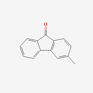 molecular formula C14H10O B1362854 3-methyl-9H-fluoren-9-one CAS No. 1705-89-1