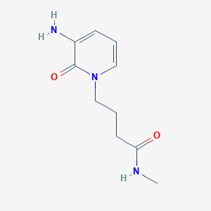 4-(3-Amino-2-oxopyridin-1(2h)-yl)-N-methylbutanamide