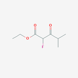 Ethyl 2-fluoro-4-methyl-3-oxopentanoate