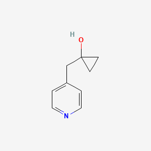 1-(Pyridin-4-ylmethyl)cyclopropan-1-ol