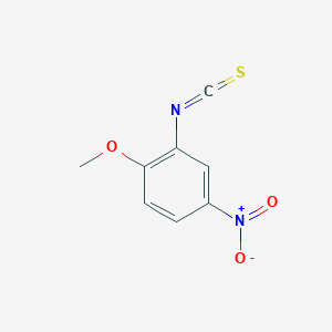 molecular formula C8H6N2O3S B1362871 2-异硫氰酸-1-甲氧基-4-硝基苯 CAS No. 71793-51-6