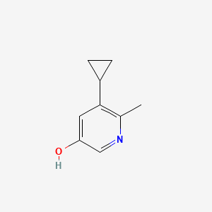 5-Cyclopropyl-6-methyl-3-pyridinol