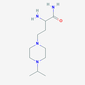 2-Amino-4-(4-isopropylpiperazin-1-yl)butanamide