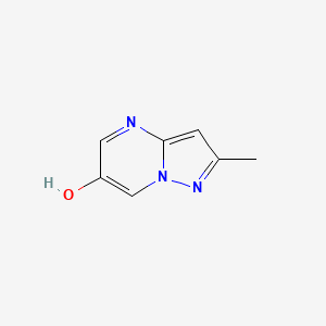 molecular formula C7H7N3O B13628765 2-Methylpyrazolo[1,5-a]pyrimidin-6-ol 