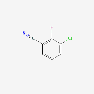 molecular formula C7H3ClFN B1362877 3-氯-2-氟苯甲腈 CAS No. 94087-40-8
