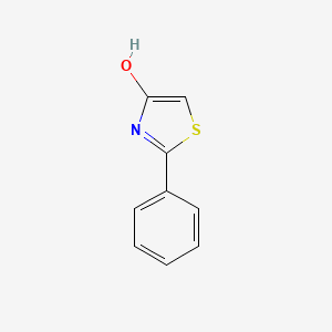 molecular formula C9H7NOS B1362879 2-Phenyl-1,3-thiazol-4-ol CAS No. 827-45-2