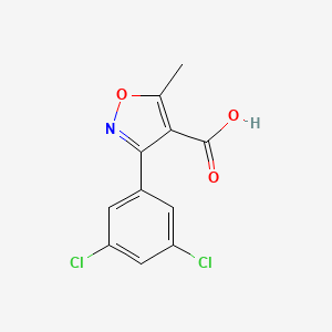 3-(3,5-Dichlorophenyl)-5-methylisoxazole-4-carboxylic acid