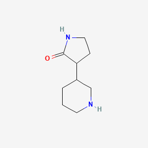 3-(Piperidin-3-yl)pyrrolidin-2-one