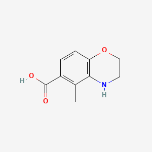 5-methyl-3,4-dihydro-2H-1,4-benzoxazine-6-carboxylicacid