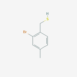 molecular formula C8H9BrS B13628924 (2-Bromo-4-methylphenyl)methanethiol 