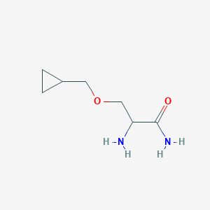 2-Amino-3-(cyclopropylmethoxy)propanamide