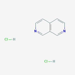 molecular formula C8H8Cl2N2 B13629152 2,7-Naphthyridine dihydrochloride 