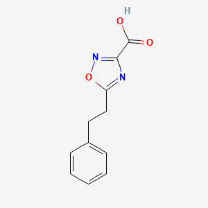 5-Phenethyl-1,2,4-oxadiazole-3-carboxylic acid