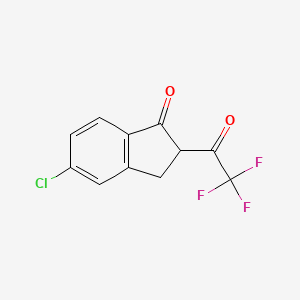 5-Chloro-2-trifluoroacetyl-1-indanone