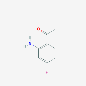 1-(2-Amino-4-fluorophenyl)propan-1-one