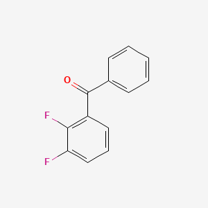 molecular formula C13H8F2O B1362943 2,3-二氟二苯甲酮 CAS No. 208173-20-0