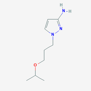 1-(3-Isopropoxypropyl)-1h-pyrazol-3-amine