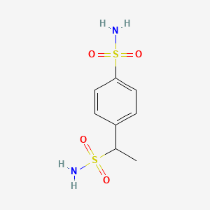 4-(1-Sulfamoylethyl)benzenesulfonamide