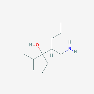 4-(Aminomethyl)-3-ethyl-2-methylheptan-3-ol