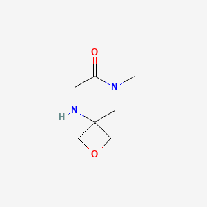 8-Methyl-2-oxa-5,8-diazaspiro[3.5]nonan-7-one