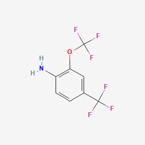 2-(Trifluoromethoxy)-4-(trifluoromethyl)aniline